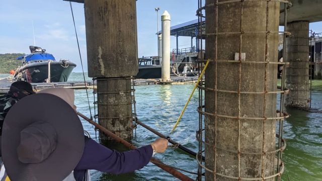 Jetty Upgrading & Maintenance by Euro Energy: pile repair